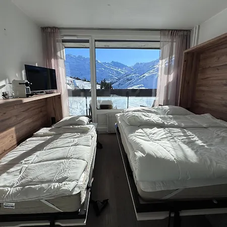 Apartamento Dorons Mountain Studios, Ski-in Ski-out, Au Coeur Des Menuires